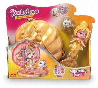 Morská panna KookyLoos - JEWEL - bábika Morská panna